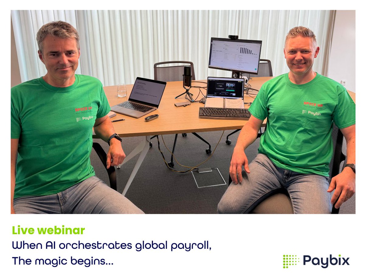147 registrations later, the magic has officially begun! ✨

Just wrapped our #Paybix webinar on how AI is orchestrating the future of global payroll.  The future of payroll isn't just automated—it’s orchestrated. 🚀

#GlobalPayroll #AI