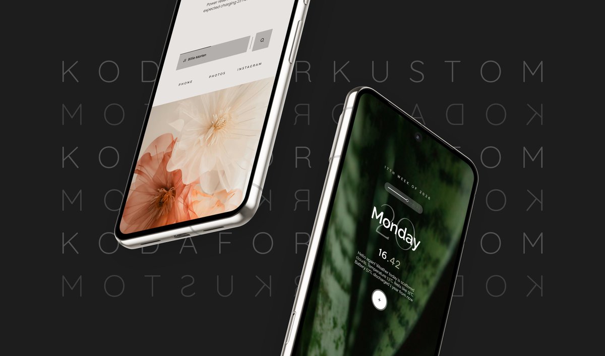 droidbeauty's tweet image. Statistically only ~1% of Koda for Kustom users left a rating on Play Store ⭐🏆

→ bit.ly/KodaForKustom

Let's get it rolling a bit more - if you can give your rating I'll be thankful for them. Doesn't have to include comments but getting more ratings will be helpful 🤍