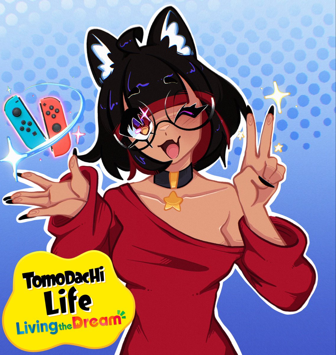 yipppeeee!!! Let’s see what we can get up to in tomodachi life for a couple hours 💫 

twitch.tv/anime_chow