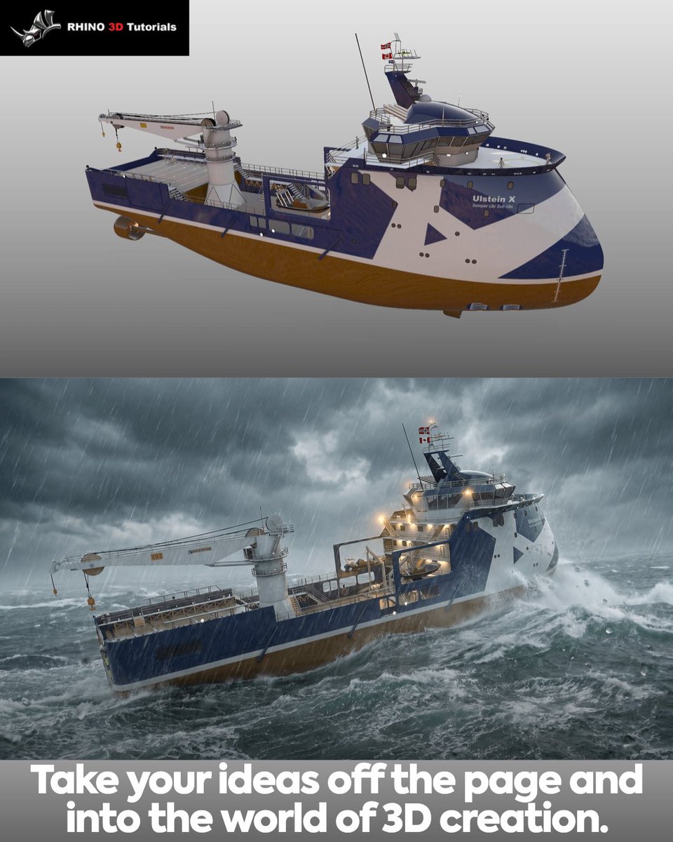 GalinAlexandre's tweet image. rhino3dtutorials.com 

Stop guessing and start building with a clear Rhino 3D sequence that guides you step-by-step.

#Rhino3d #Engineering #Prototyping  #Advancedrenderings #Industrialdesign #Advancedsurfacing #Navalarchitecture  #Automotivedesign #Toydesign #Onlinetutorials