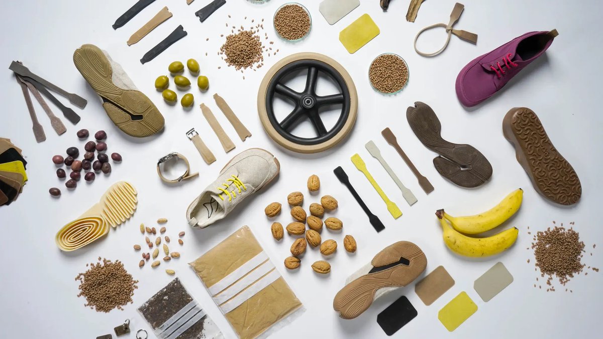 materialdistrct's tweet image. A material solution derived from food by-products, specifically banana peels and nutshells. Kuori by Kuori materialdistrict.com/material/kuori/

#MaterialoftheDay #Materials #ProductDesign #BiobasedMaterials #FashionDesign