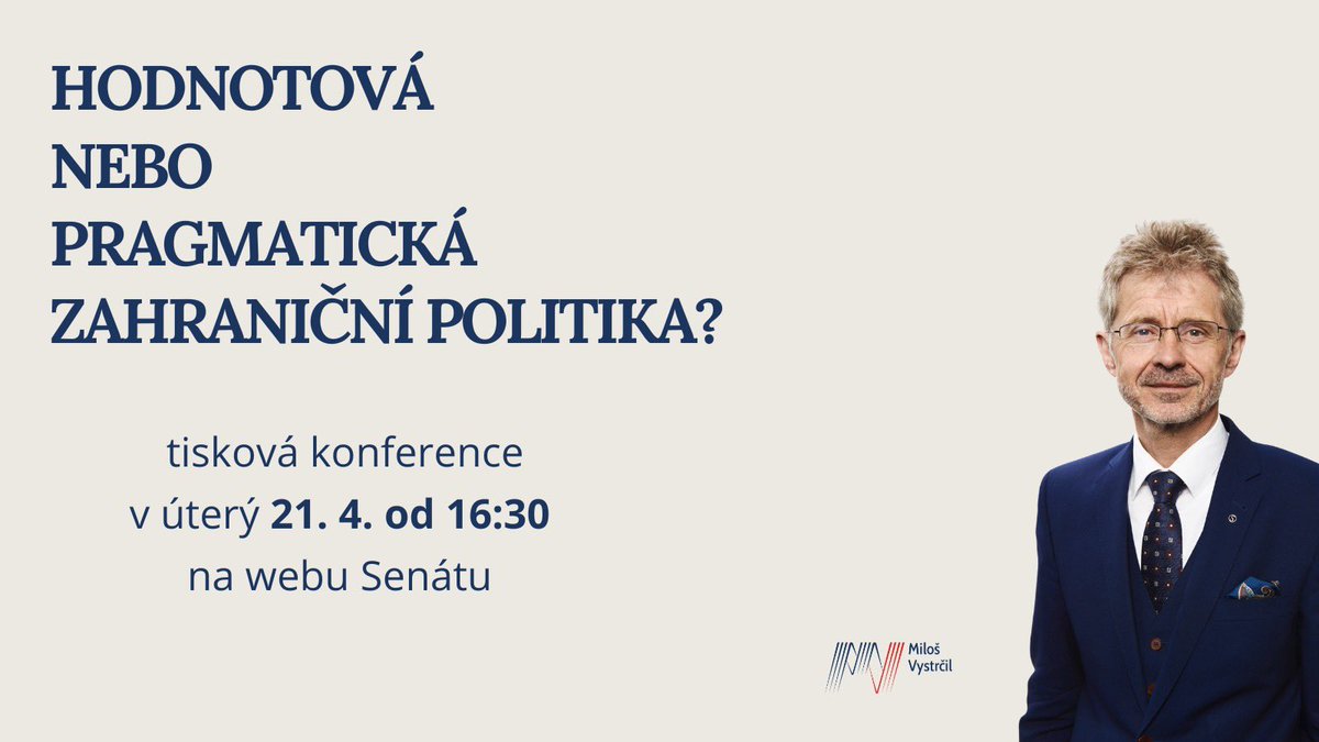 Miloš Vystrčil tweet media