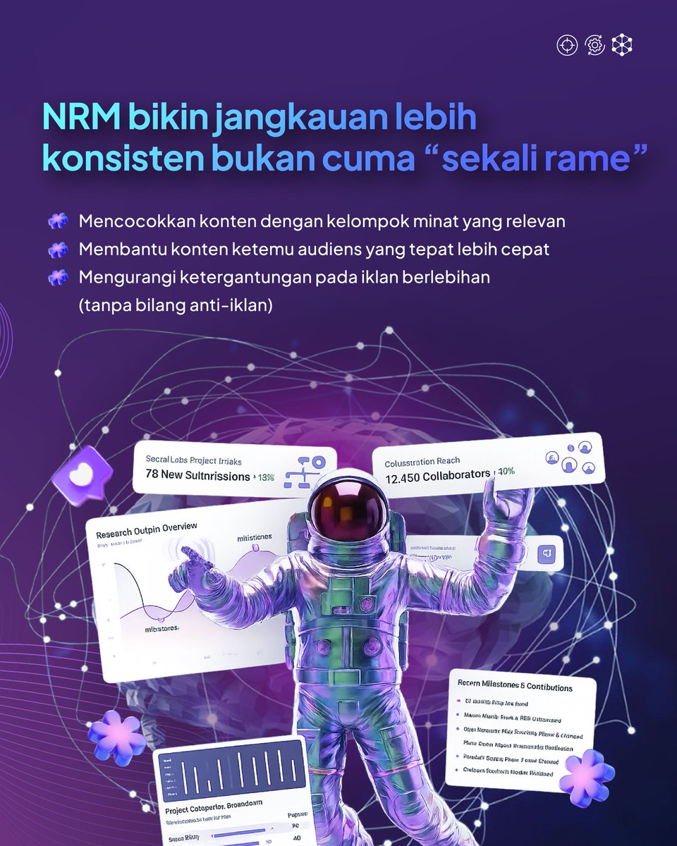 Sociallabs_ID's tweet image. Konten bagus aja gak cukup.
Yang penting : siapa yang lihat.

NRM (Neural Redicret Matrix) bantu distribusi konten ke audiens paling potensial — bukan sekadar luas, tapi tepat.

Lebih relevan. Lebih engage. Lebih growth. 🚀

#AI #ContentStrategy #SocialLabs
