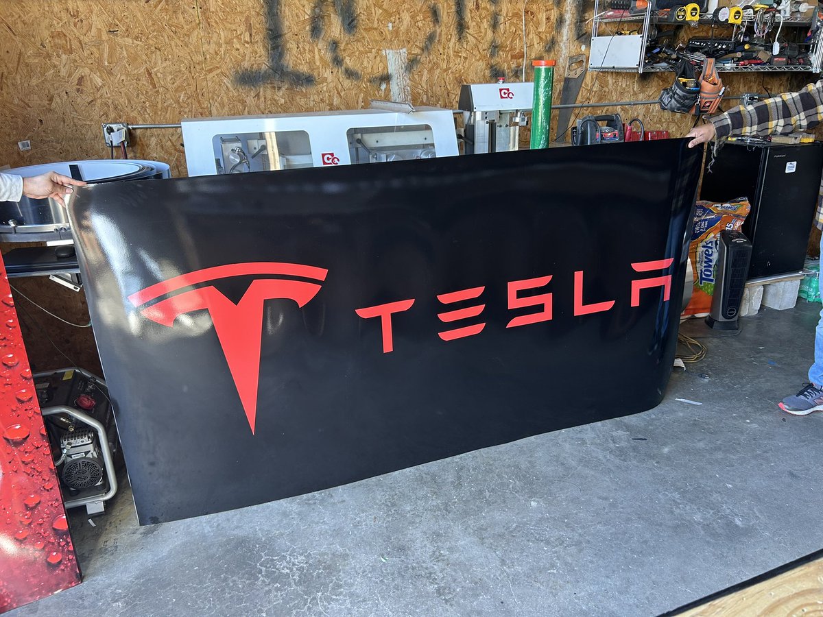 mike_cervellino's tweet image. And so the garage transformation begins! #Tesla #Cyberbeast