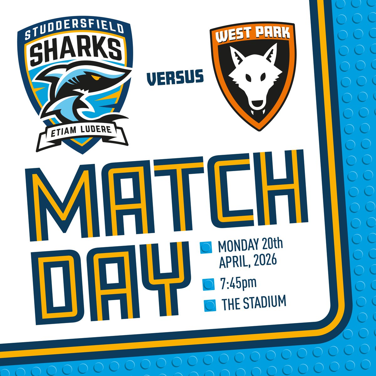 studdersfield's tweet image. We travel away tonight in our penultimate WBFL fixture... 😆 ⚽ 🩵 🦈
#BrickFootball #HerGameToo #LEGO