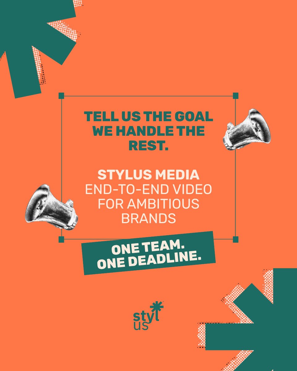 stylusmagency's tweet image. Most brands juggle vendors and timelines to publish one video, by then, the moment is gone.

Stylus simplifies it. From strategy to upload.
One team. One brief. One clear path.

For more info:
stylus.media

#StylusMedia #VideoProduction #VideoMarketing #VideoStrategy