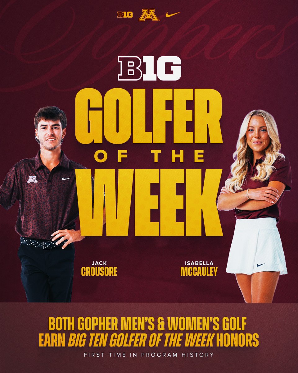 Minnesota Women's Golf tweet media