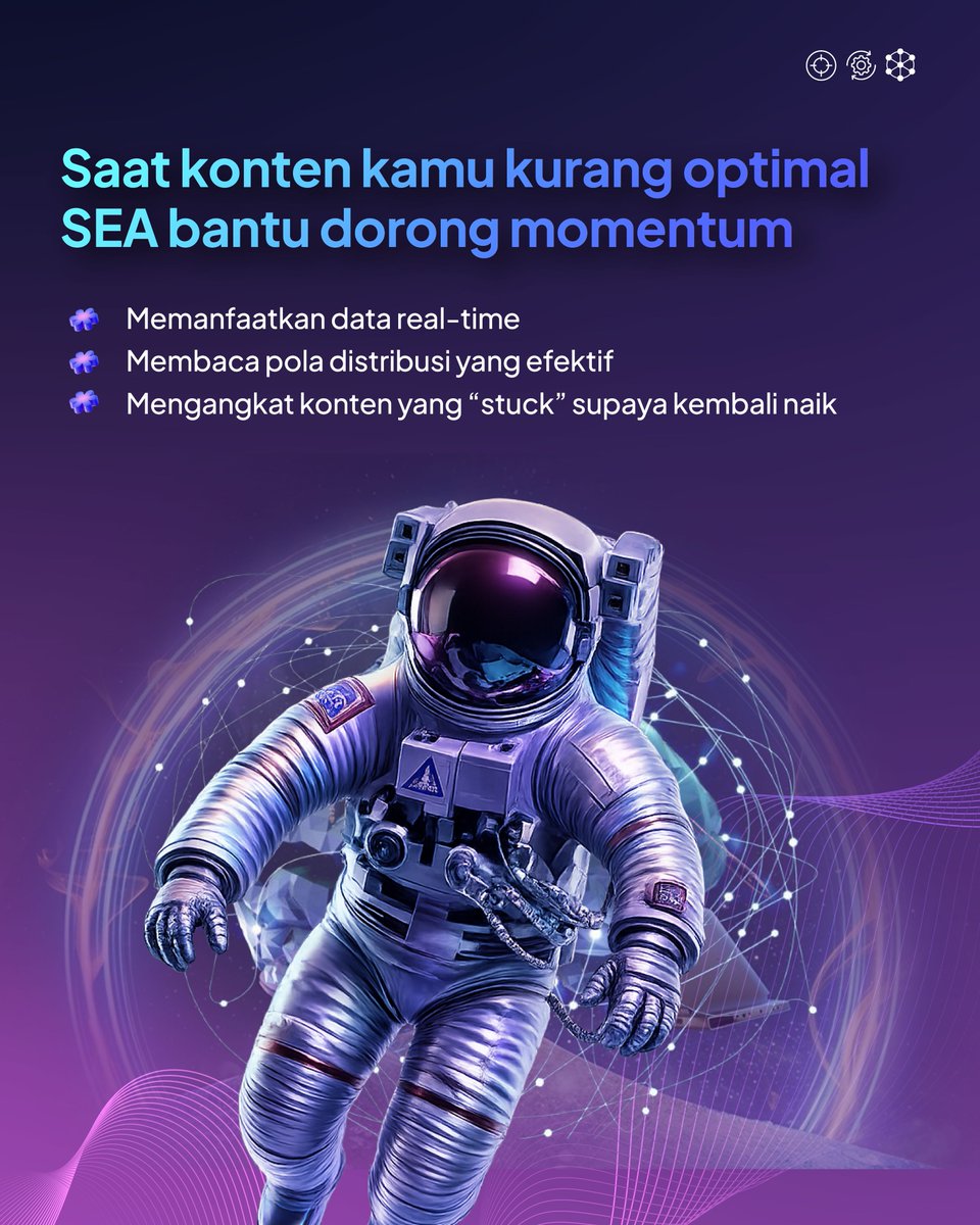 Sociallabs_ID's tweet image. Bukan soal seberapa sering kamu posting—
tapi seberapa tepat strategi kamu. 🚀

SEA bantu kamu:
* Posting di waktu terbaik
* Menjangkau audiens yang tepat
* Maksimalkan engagement

Karena konten hebat butuh distribusi yang cerdas.

#SocialLabs #AIContent #GrowthHacking