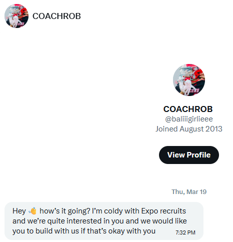 AJ Hanley tweet media