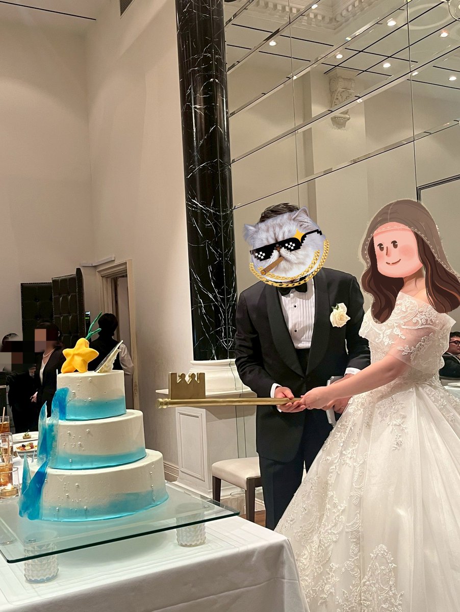 という訳でさめさんと結婚式を挙げて参りました！！
盛り上がるように色々考えて動画やら小物やら準備したので皆さんから好評頂けて嬉しい限り……！
さめさんは俺の嫁！！！ 一生を懸けて幸せにすることを誓います！！！