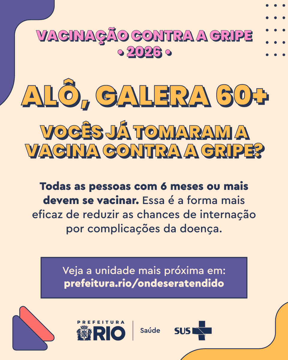 Secretaria Municipal de Saúde do Rio de Janeiro tweet media