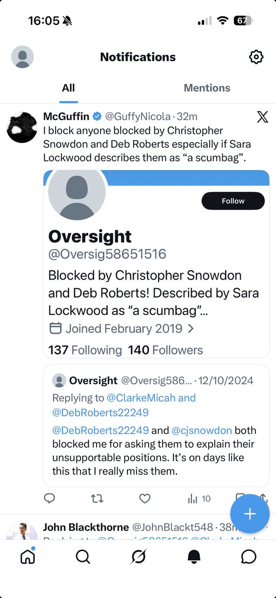 Oversight tweet media