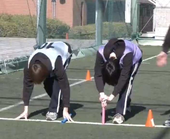 走る正しい姿勢                            光咲先生