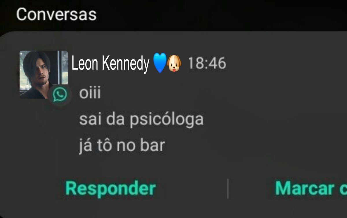 Leon de olho vermelho tweet media