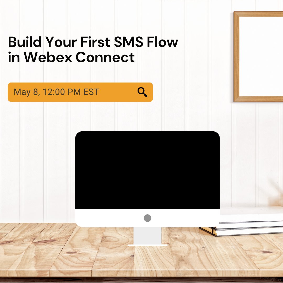 Small SMS automations can make a big difference in the customer experience.

In this Tech Talk, Jed Demeule shows how teams can use Webex Connect to identify high-impact automation opportunities and quickly turn them into real solutions.

Register: bit.ly/4sJhKAg