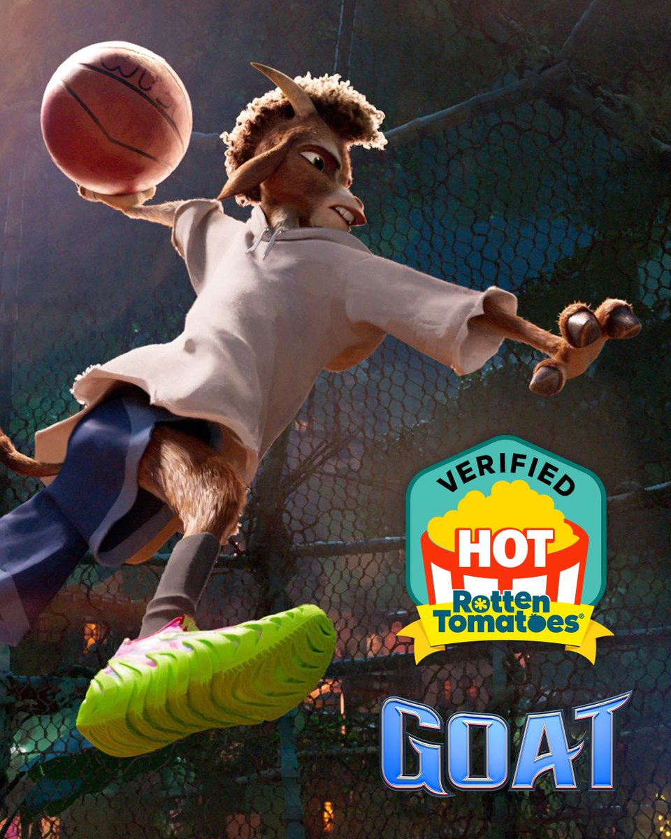 TJENTReview's tweet image. #GoatMovie คือแอนิเมชั่นกีฬาที่ดูสนุกกว่าที่คิด งานภาพจัดว่าระดับมาสเตอร์พีซของจริง สีสันสดใส คาแรคเตอร์มีเสน่ห์ เล่าเรื่องราวการตามความฝันที่ซึ้งกินใจและทรงพลัง เป็นหนังที่เปี่ยมไปด้วยความจริงใจ ดูจบรับรองจะต้องตกหลุมรักและได้รับพลังบวกจากเจ้าแพะวิลล์ตัวนี้ไปแน่นอน! #movietwit