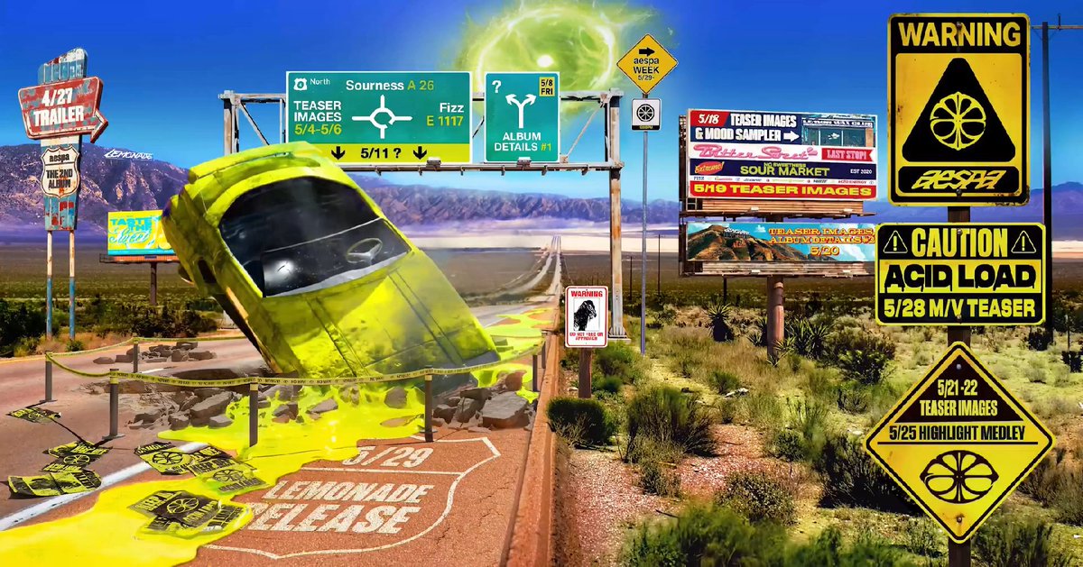 GISELLETHAILAND's tweet image. เซฟตารางเวลาปล่อยทีเซอร์อัลบั้มเต็มชุดที่ 2 ‘LEMONADE’ ของ aespa ไว้รอเข็ดฟัน 🫦🔥

🍋 เมษายน
27 : Trailer

🍋 พฤษภาคม
4-6 : ภาพทีเซอร์
8 : รายละเอียดอัลบั้ม #1
11 : ?
18 : ภาพทีเซอร์ + Mood Sampler
19 : ภาพทีเซอร์
20 : ภาพทีเซอร์ + รายละเอียดอัลบั้ม #2
21-22 : ภาพทีเซอร์
25 :