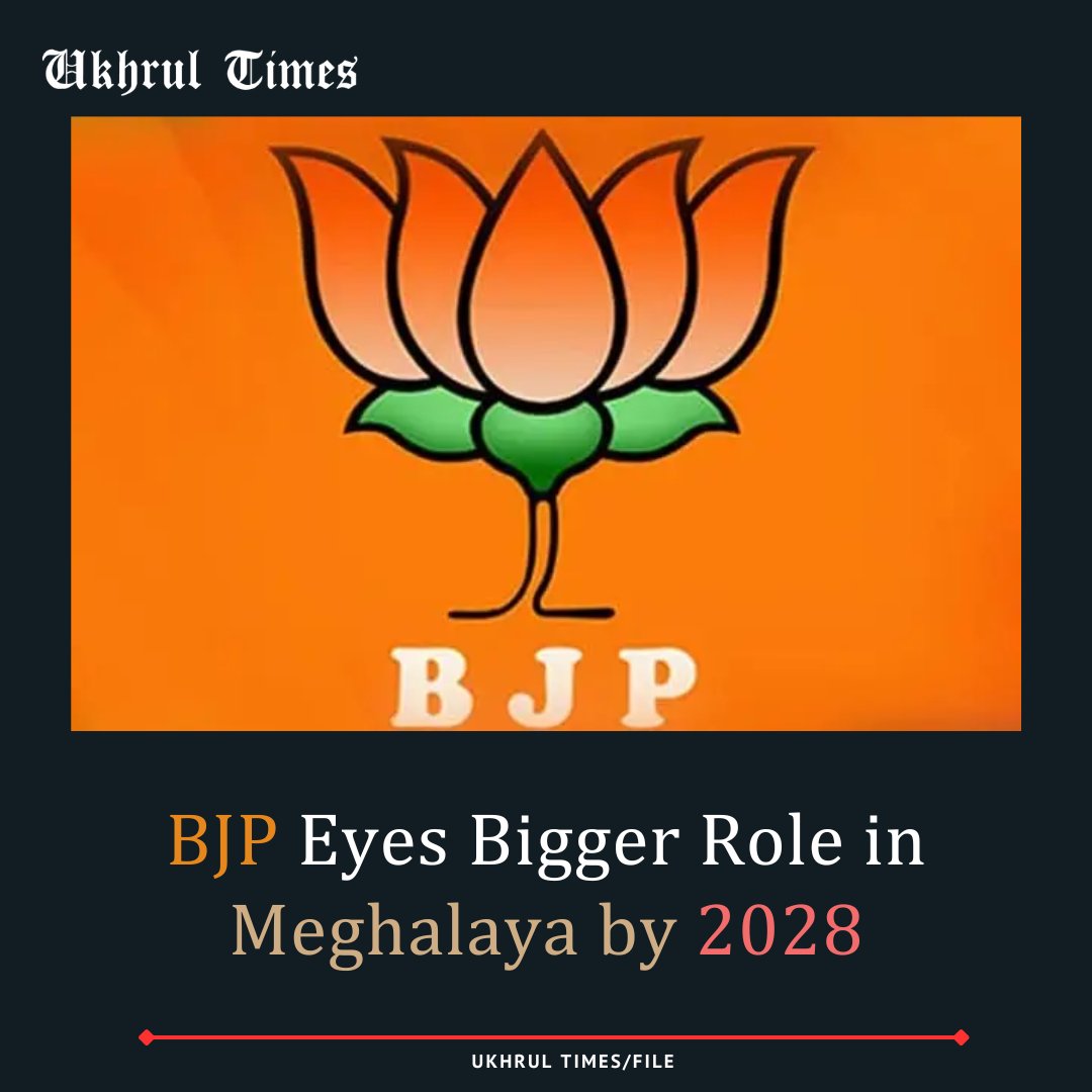 ukhrultimes's tweet image. The #BJP will emerge as a “much bigger political player” in #Meghalaya by 2028 and continue expanding its footprint across the #Northeast, BJP national secretary and Meghalaya in-charge Anil Antony said today.

More: ukhrultimes.com/bjp-eyes-bigge…
