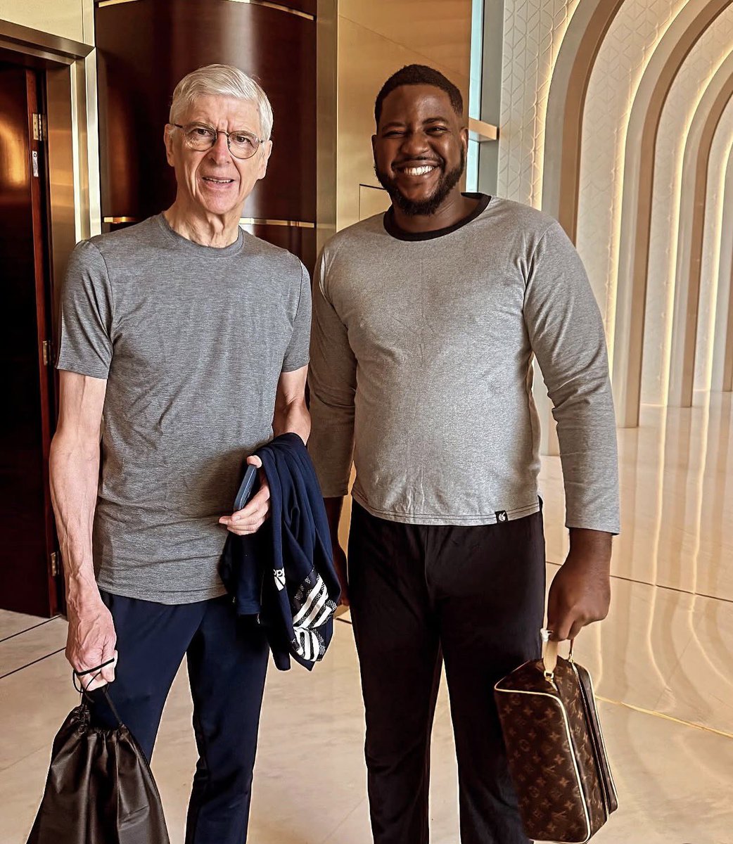 Kecyy's tweet photo. First Nigerian to put Arsene Wenger on the map. https://t.co/RO5jgYCz9h