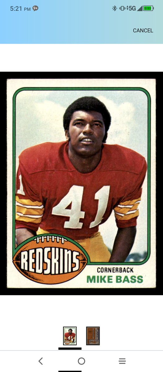 kellyHammo71824's tweet image. Mike Bass #Redskins #NFL