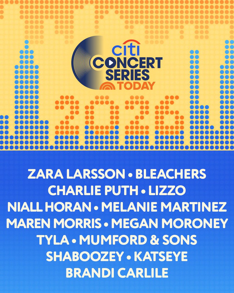LlVlNGDECEASED's tweet photo. Melanie Martinez is set to perform live on the TODAY Plaza as part of the Citi Concert Series on Friday, June 26 in New York 🩵

Sign up below for a chance to win a Fan Pass. https://t.co/SVqLntSKp8