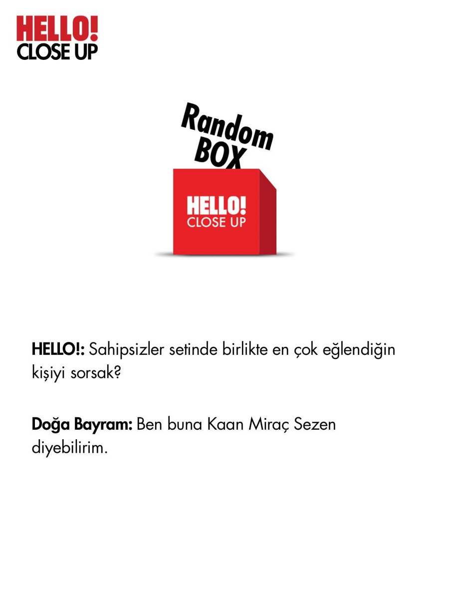 dogabayramofc's tweet photo. 🆕@/Hellodergisi iG gönderisinden DoğaBayram 💥

"Close up'ın bu bölümünde konuğumuz Doğa Bayram , oyunculuk yolculuğundan set arkasındaki deneyimlerine ve geleceğine dair hayallere uzanan eğlenceli bir sohbetle karşınızda. " 

#DoğaBayram ||@dogabyrm_ https://t.co/Ivgi06igOw
