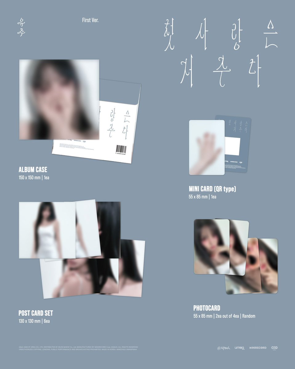 DEARBUDDYBR's tweet image. #INFO | O single digital First Love Is a Curse terá lançamento físico, contendo 3 versões 

— First.
— Love.
— Curse.

Pré-venda começou hoje às 3 da madrugada e o lançamento será no dia 29/04 às 6 da manhã (BRT).

#YUJU #유주 @YUJU_atarea