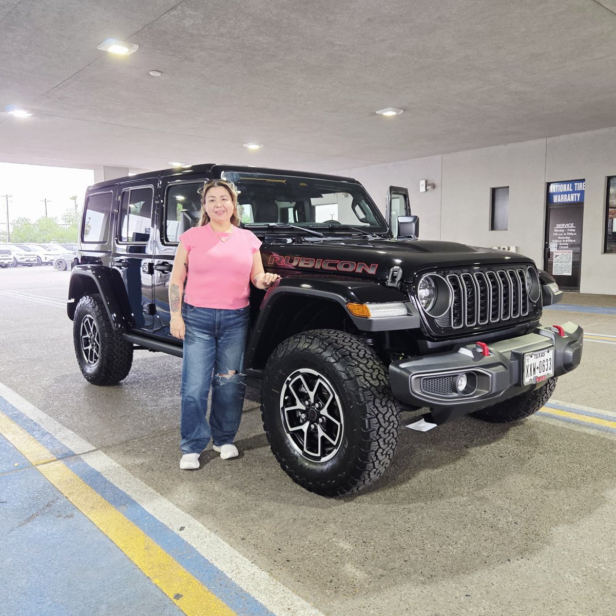 EdPayneCDJR's tweet image. Congrats to the Ramos Family on their 2026 Jeep Wrangler Rubicon 🔥

Shoutout to Bernie Bernal 👏

Browse our inventory 👉 paynedodgechrysler.com/inventory/new-…
📲 DM us for more info

#PayneAutoGroup #EDCDJR #Jeep #RGV #RioGrandeValley