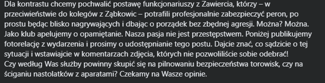 lkwarzecha's tweet photo. Skandaliczna sytuacja - takie są skutki wyposażania służb w nadmierne kompetencje, mnożenia zakazów, tworzenia przez polityków atmosfery paniki oraz strachu i zatrudniania w służbach tępaków i trepów. Oczywiście nie mam wątpliwości - nikt za to nie odpowie. https://t.co/KR0dn9MNxA