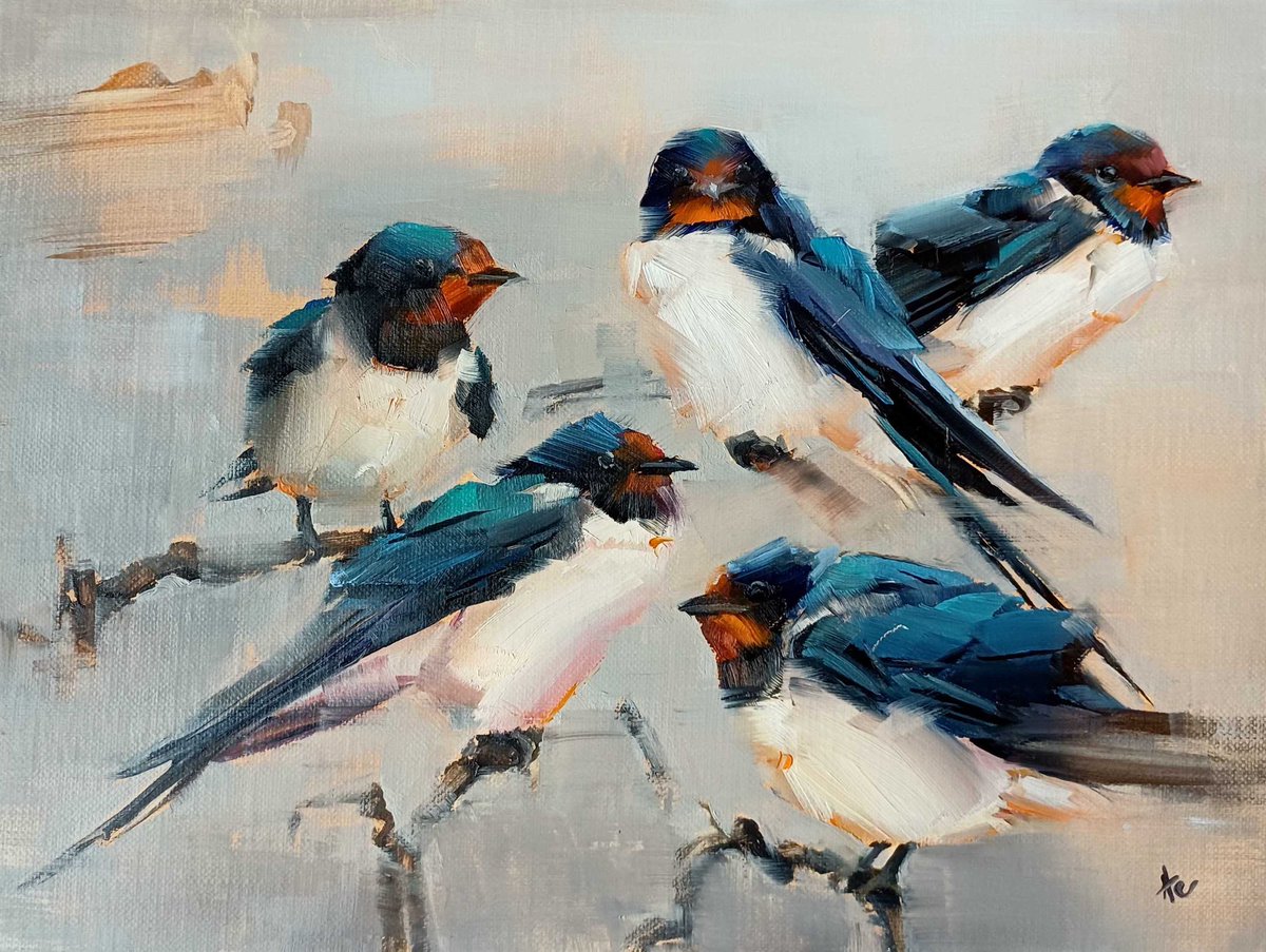 I'm working on multiple projects right now, but these are so cute !! 
Do you agree? 😍

✅️ Check my website for my Exclusive Available Paintings ➡️ see Link in my BIO 

✅️ Subscribe to my Newsletter to be updated when this work will be available for purchase ➡️ link in BIO