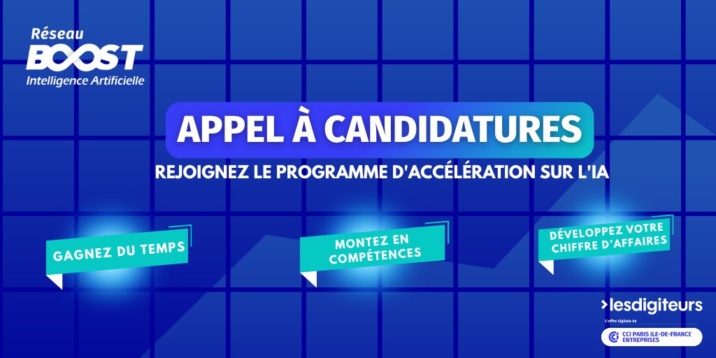 CCI_95's tweet image. L’IA n’a rien de magique. Mais bien utilisée, elle fait gagner un temps précieux : e-mails, synthèses, contenus, suivi client…

La CCI Val-d’Oise lance BOOST IA 
28/05 – 9h
📩 DM “BOOST” + votre priorité :
⏱️ #temps 💬 #clients 📊 #pilotage 👥 #RH #IA

On vous répond 
@PKuchly57