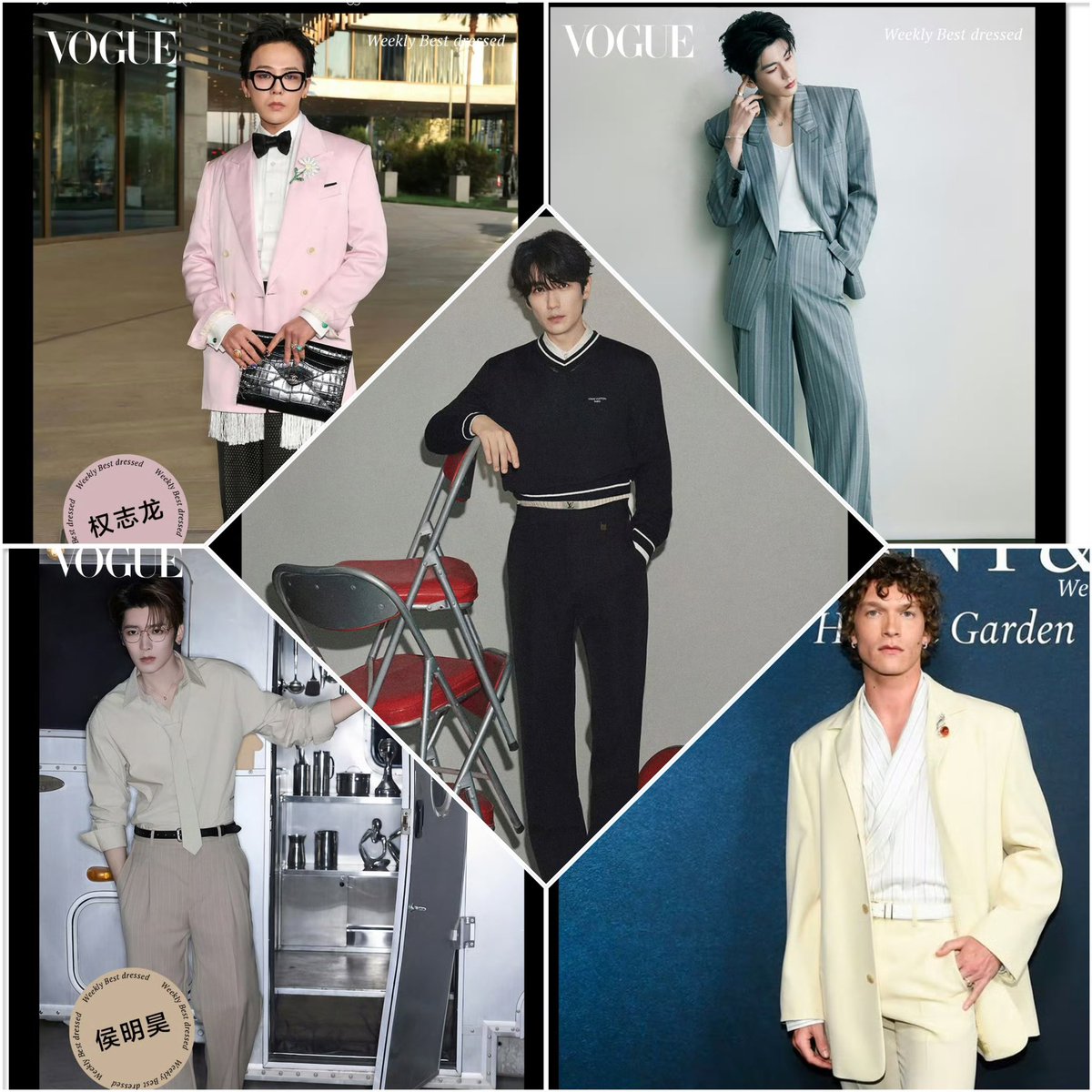 CDrama_Universe's tweet image. #VOGUE Weekly Best Outfits#

Top 5 Male Celebrities This Week:

🤴#ZhuYilong 

🤴#GDragon 

🤴#ZhangLinghe 

🤴#HouMinghao 

🤴#ConnorStorrie 

*The above rankings are in no particular order.
