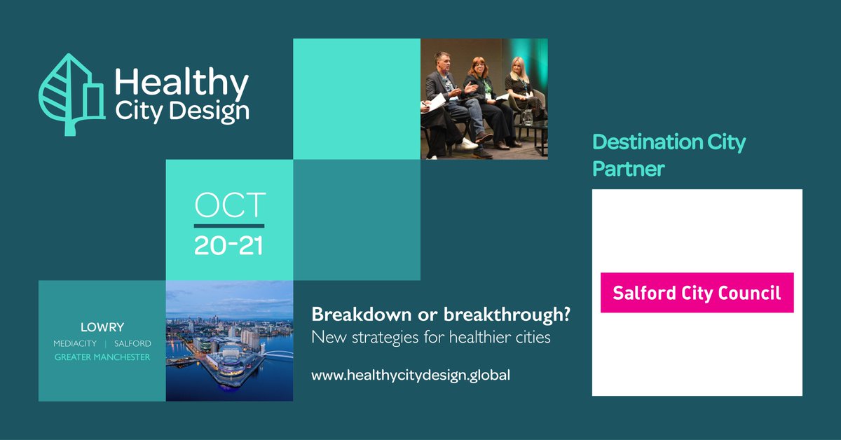 Healthy City Design 2026 International Congress tweet media