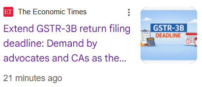 Economic Times Cover The Story of Portal Glitch &amp; Genuine Convern of Professional <a href="/EconomicTimes/">Economic Times</a> 

#GSTportalCrash #extendduedate