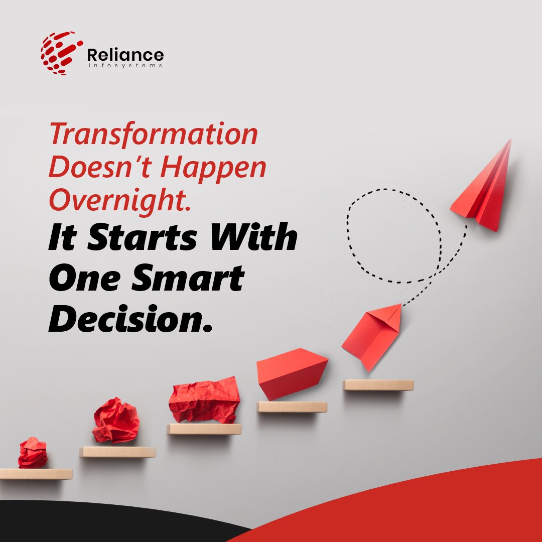 RelianceInfoSys's tweet image. Every digital success story begins with a single step, choosing to improve how things are done.

New tools. Better systems. Smarter processes.

This Monday, start with one decision that moves your business forward.

#DigitalSuccess #BusinessGrowth #SmartDecisions