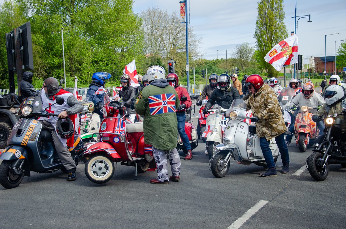 ManCityCouncil's tweet image. This Sunday 26 April, Manchester’s St George’s Day Parade is back for its 21st year 🎉 - celebrating English heritage and community pride.  🏴󠁧󠁢󠁥󠁮󠁧󠁿

🕛 Starts 12pm at Varley Street

Expect to see historical costumes, parade floats, pipe bands and more.   

#StGeorgesDay #Manchester