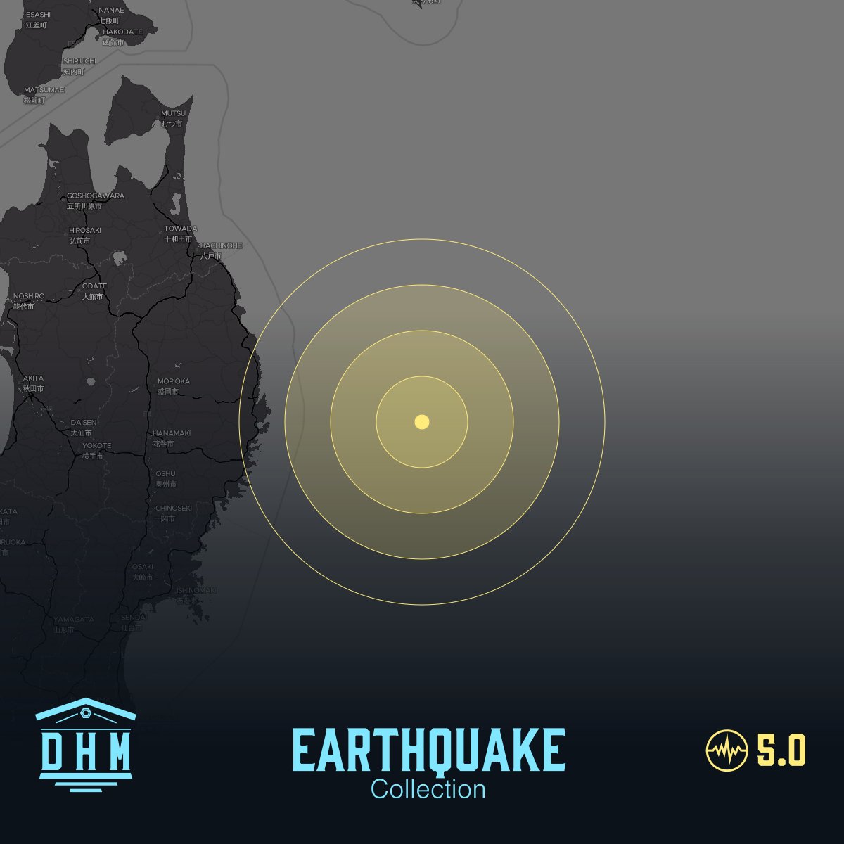 DHM_Alerts's tweet image. M5.0 earthquake auto-minted a new #NFT for @datamuseum

M5.0 #earthquake 111 km E of Yamada, Japan that occurred at 2026-04-20T11:01:17.201Z.

🔬  museum.datahistory.org/event/QUAKE/us…
📰  lora.algokit.io/mainnet/asset/…

#algorand #history #seismology