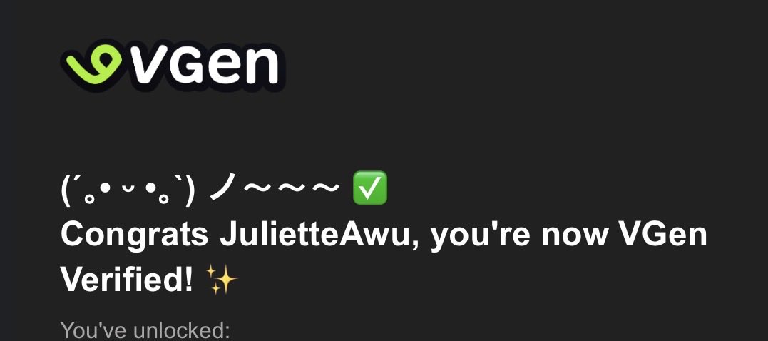 Juliette 🌼 VGen open! tweet media