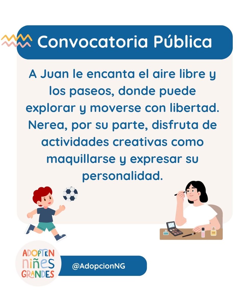 #AdoptenNiñesGrandes tweet media