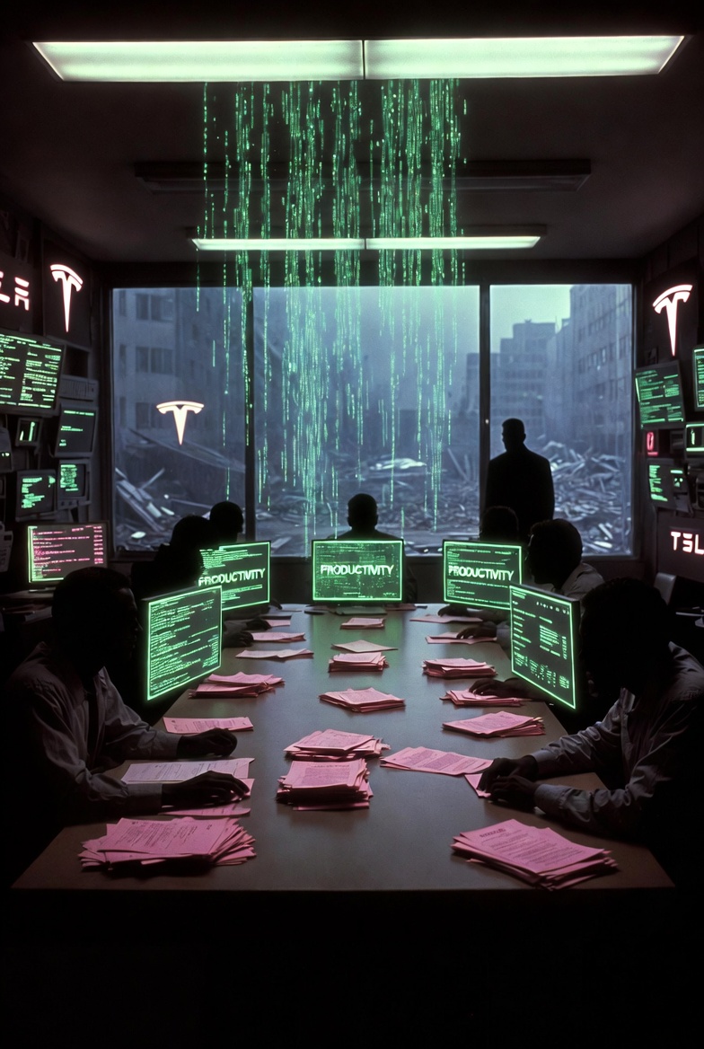 worldinmatrix's tweet photo. Dystopian Dispatch: April 20, 2026  

In the flickering code of a collapsing simulation, empires clashed overnight as the Middle East teetered on fresh abyss while silicon overlords confessed their hollow miracles. Fragile ceasefires shattered under naval blockades and terror whispers, oil empires trembled, and humanity chased digital distractions amid quakes and counterfeit cures. The Matrix glitches harder, revealing the Children of Men despair beneath every headline.  

**Warzones, Geopolitics and Terrorism**   
- US forces seized an Iranian cargo ship in a brazen Gulf blockade, with Iran vowing retaliation and the Strait of Hormuz hanging by a thread as peace talks collapse into shadow.   
- Israel consolidated control over southern Lebanon with evacuation warnings to locals while one soldier defaced a crucifix, exposing fractures in the occupation.   
- UK police probed a shadowy Islamic group after arson attacks on Jewish sites, as a London synagogue faced an accelerant assault in rising terror undercurrents.   
- Russia detained a German woman carrying a bomb in her backpack amid whispers of escalating proxy threats.    

**Corporations, Tech & AI**   
- Tech CEOs admitted AI delivered zero impact on jobs or productivity, echoing a decades-old paradox while empires quietly purged thousands in silent efficiency drives.   
- Elon Musk was summoned by French prosecutors over X, as Tesla exploited offshore tax havens despite public criticism of the very loopholes.   
- Apple refused data handover in India’s antitrust case while AI chipmaker Cerebras filed for IPO in markets already cracking under the weight of endless layoffs.  

  **Healthcare and Science**   
- A 7.5-magnitude earthquake struck off Japan, triggering tsunami warnings across fragile coasts in a stark reminder of nature’s unforgiving code.   
- Indian authorities seized counterfeit Mounjaro pens traced to Alibaba raw materials, shattering weight-loss dreams in the underground pharma shadows.   
- Psychedelic drug stocks surged after Trump ordered the FDA to fast-track reviews, offering chemical escapes in a world starved of real hope.   
- AI chatbots failed basic health queries, exposing the unreliable oracle beneath the glowing promises of machine salvation.    

**Sports**   
- Victor Wembanyama shattered playoff records in his debut as the Spurs won Game 1, a fleeting arena spectacle amid the global grind.   
- Manchester City edged Arsenal in a title thriller while Bayern Munich claimed its 35th Bundesliga crown in mechanical dominance.   
- Matt Fitzpatrick defeated world number one Scottie Scheffler in a playoff to claim RBC Heritage glory on the links.