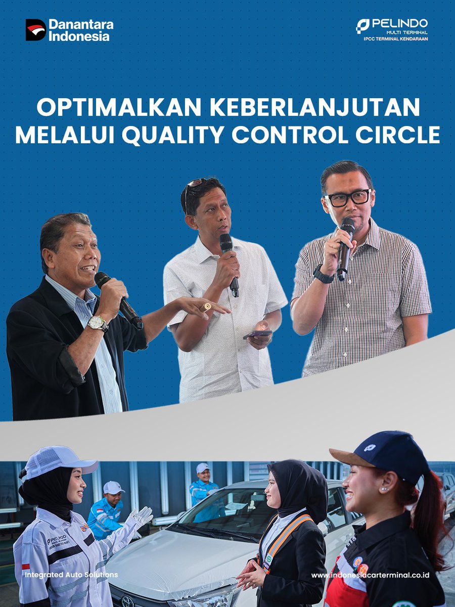 IPCCarTerminal's tweet image. IPCC menyelenggarakan QCC sebagai ruang kolaborasi dan pengembangan inovasi berkelanjutan.

#IPCCIntegratedAutoSolutions #IPCCTerminalKendaraan #QualityControlCircle