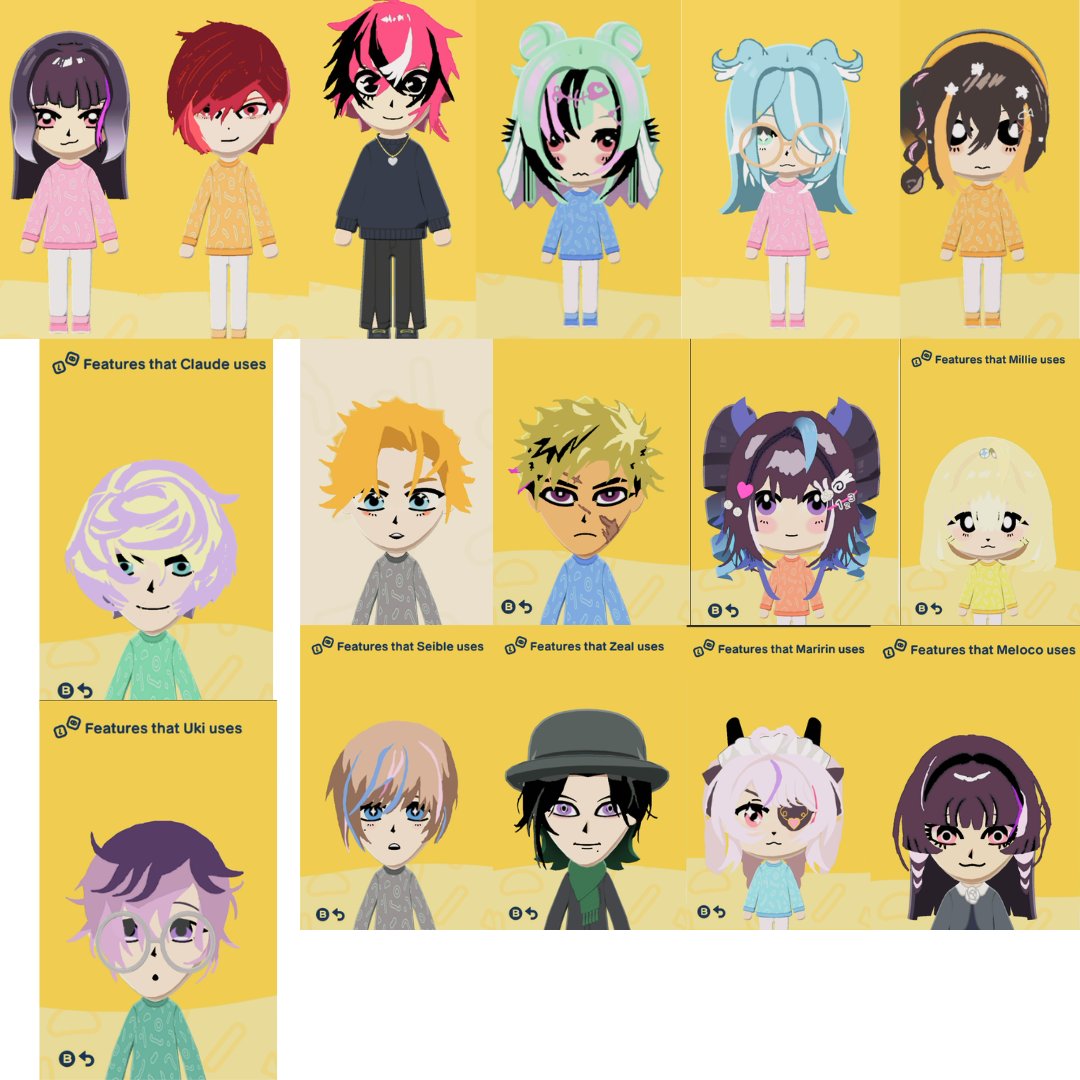 I'm sorry but I just cannot help but love the creation of his miis. The level of care, thought, effort and detail he puts in to make his miis perfect, accurately close as possible is honestly chef's kiss!!😭 LIKE LOOK AT IT!

D for Deserved Award for this!😭❤️‍🔥