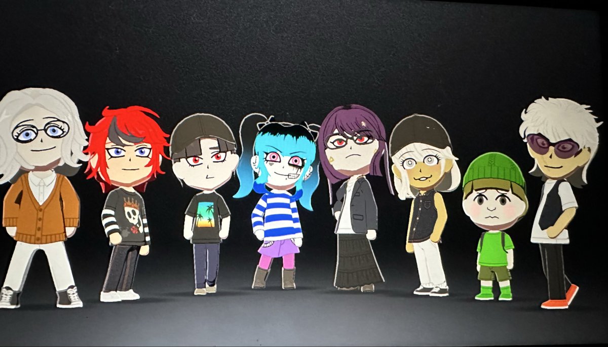 Koshutaro's tweet photo. All my hundred line miis in tomodachi life https://t.co/0yjsWXID53