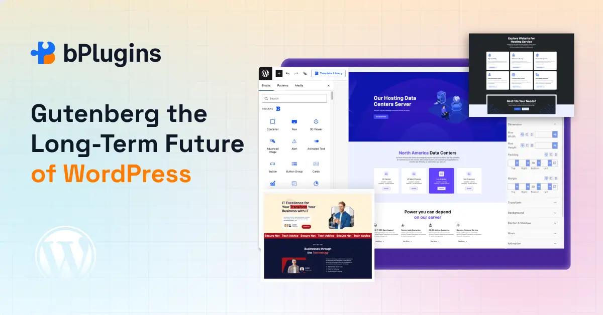 b_plugins's tweet image. Gutenberg isn’t just a new editor — it’s the future of WordPress.

Blocks, Full Site Editing, and native performance improvements are reshaping how WordPress sites are built.

Here’s why adopting Gutenberg now helps future-proof your website

rfr.bz/tbc0d9b

#Gutenberg