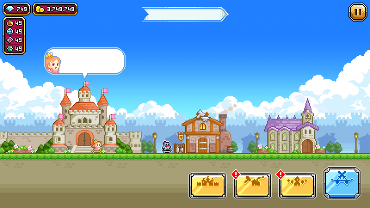 MaroruGames's tweet photo. ゲームゲームした感じになるように画面を作っております
#gamedev #pixelart https://t.co/mUb1g6PVRj