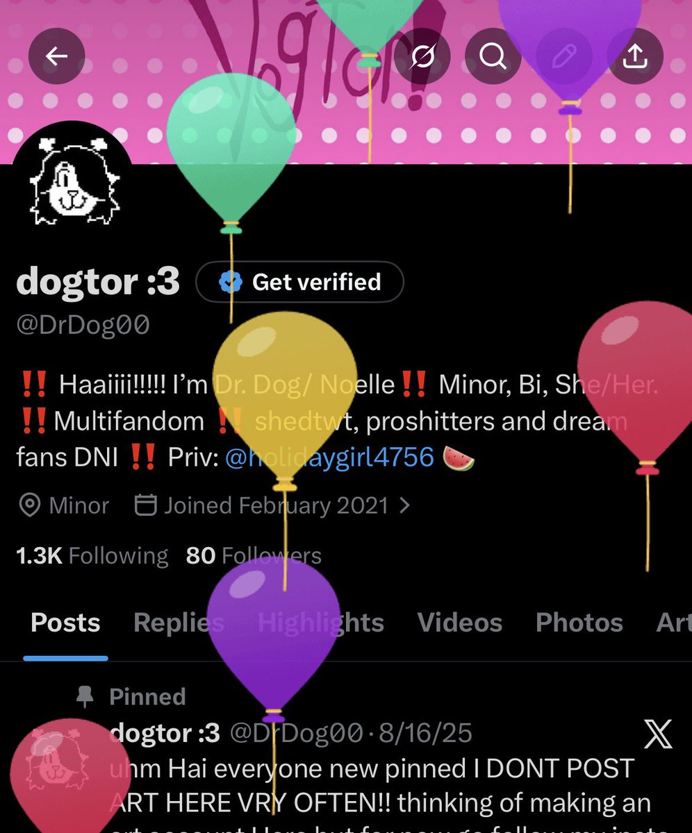 dogtor :3 tweet media