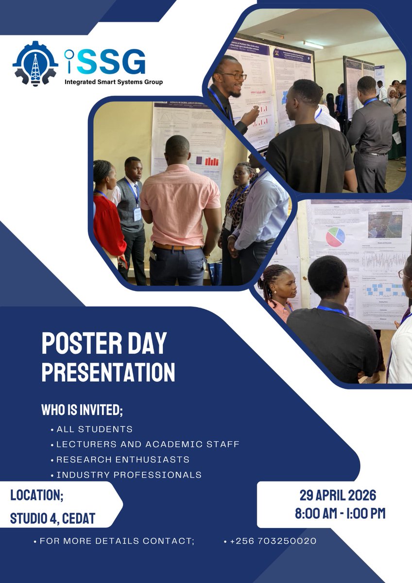 Don’t Miss the Annual Poster Day Presentations 🎉 You are invited to the ...