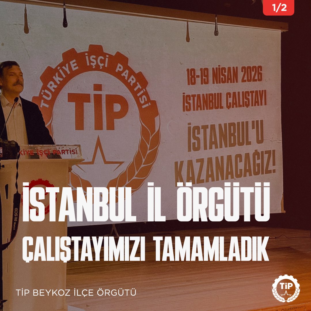 TipBeykoz's tweet photo. İstanbul’u kazanacağız!

Çalıştayımızı tamamladık.
Şimdi örgütlenmeyi büyütme zamanı.

Gençleri, kadınları, emeklileri ve tüm emekçileri birlikte mücadele etmeye davet ediyoruz. ✊ https://t.co/CmcJN8vAsP