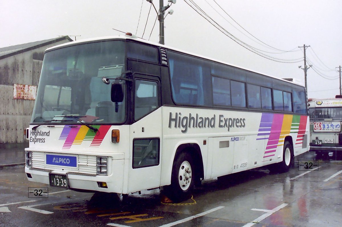 川中島バス Kawanakajima Bus 長野22あ1339 P-LV219S 41339 1985年式