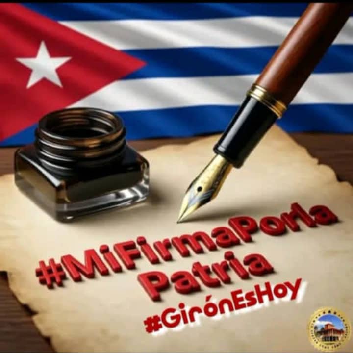 ElianneToro's tweet photo. 🔥✍️ Mi firma es juramento, es compromiso con la Patria que nunca se rinde.  Es sellar con tinta la dignidad de un pueblo que resiste y vence.  Es un grito de batalla: ¡Cuba no se doblega, Cuba se defiende!  
#FirmaPorLaPatria
#CompromisoEterno
#AduanadeCuba
#JuventudAduanera https://t.co/Ok8BvrLPp5